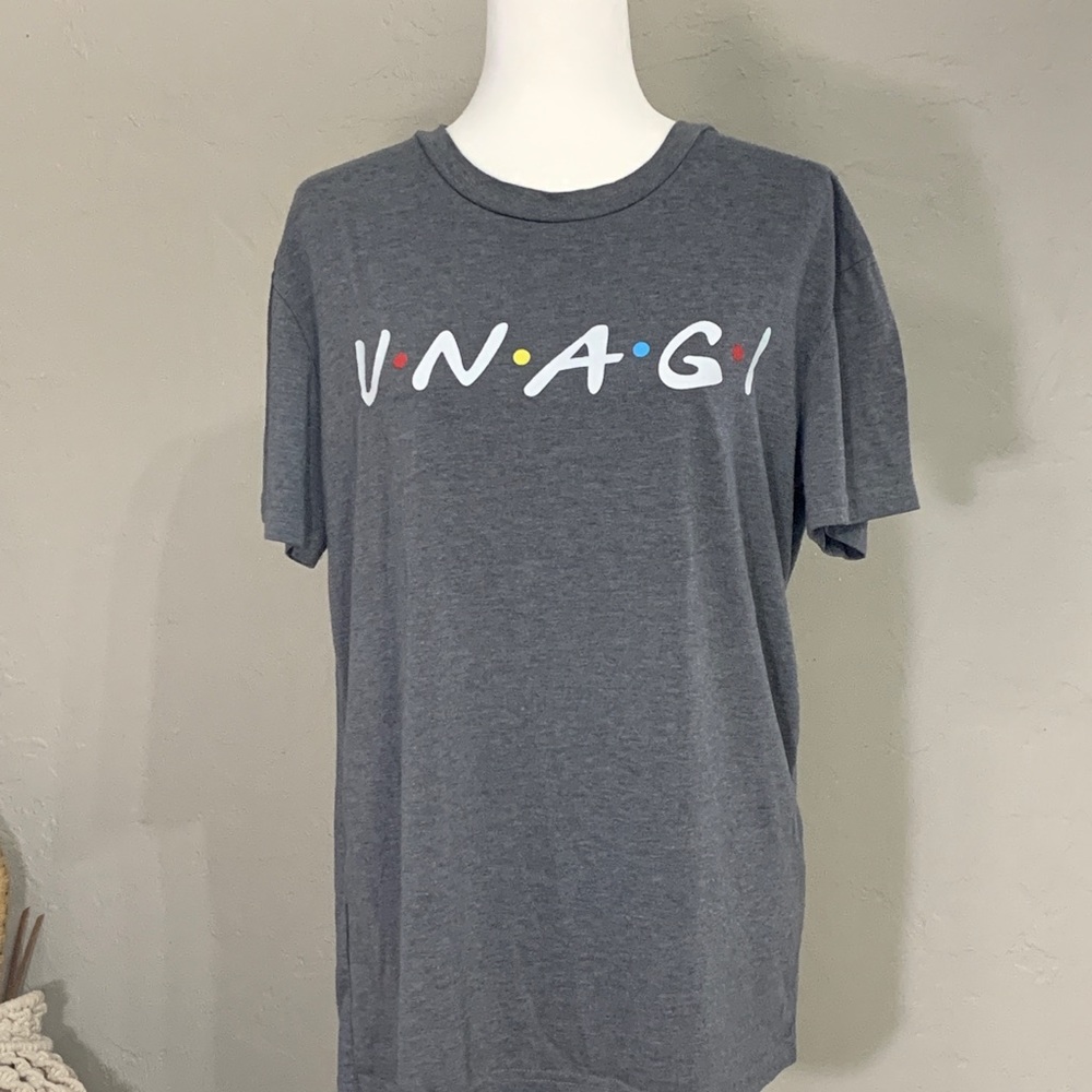 Friends themed shirt.